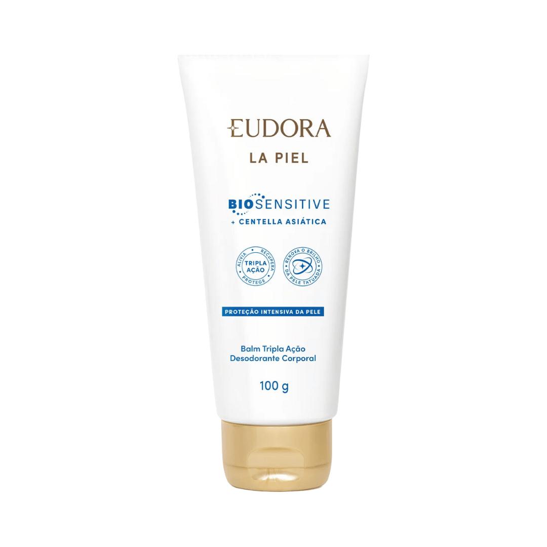 Balm Tripla Ação Desodorante Corporal La Piel Biosensitive + Centella Asiática 100g