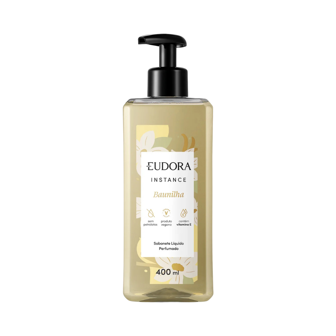 Sabonete Líquido Perfumado Instance Baunilha 400ml