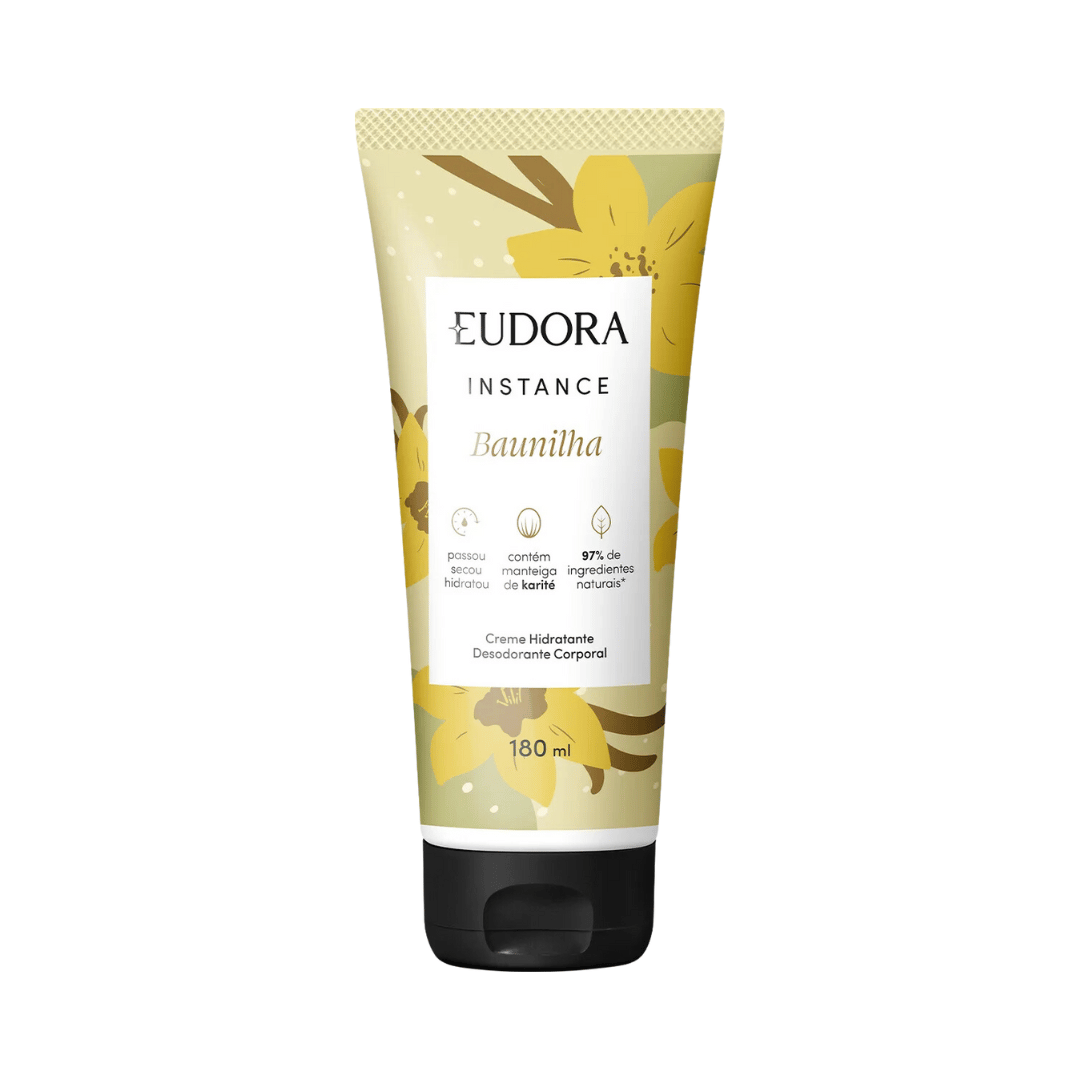 Creme Hidratante Desodorante Corporal Instance Baunilha 180ml