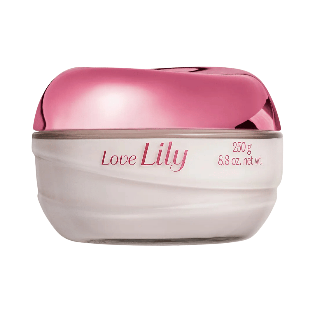 Creme Acetinado Desodorante Hidratante Corporal Love Lily 250g