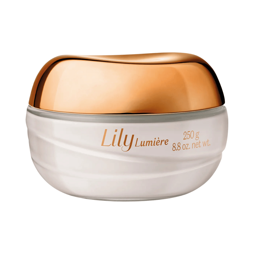 Creme Acetinado Hidratante Desodorante Corporal Lily Lumière 250g