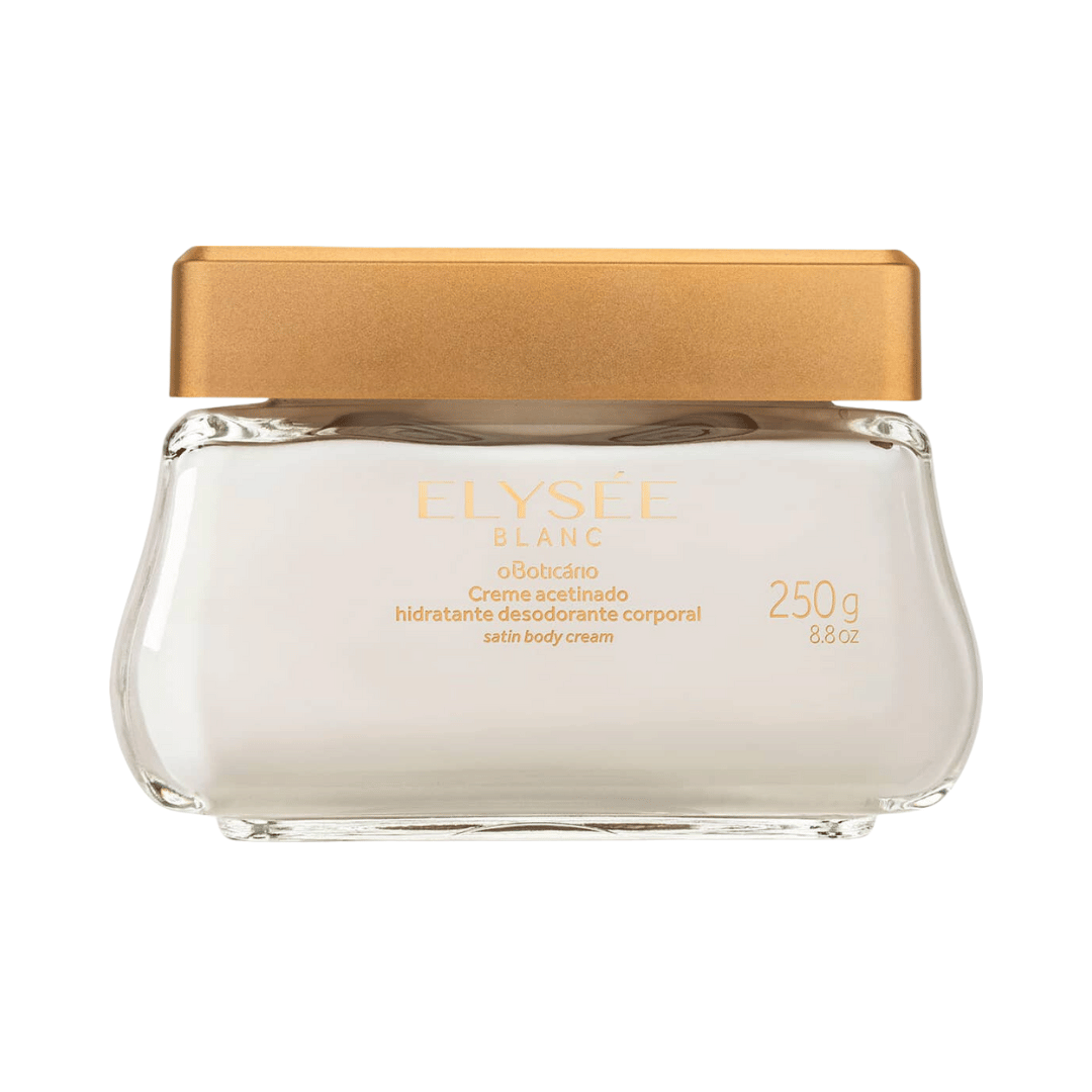 Creme Acetinado Hidratante Desodorante Elysée Blanc 250g