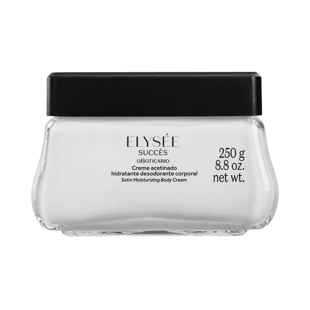 Creme Acetinado Hidratante Desodorante Corporal Elysée Succès 250g