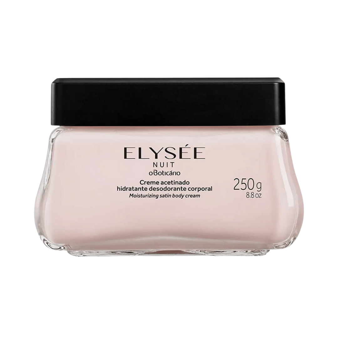 Creme Acetinado Hidratante Desodorante Elysée Nuit 250g