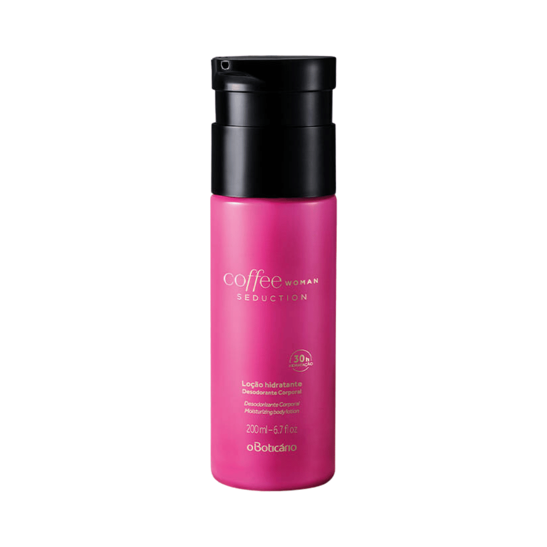 Loção Hidratante Desodorante Corporal Coffee Woman Seduction 200ml