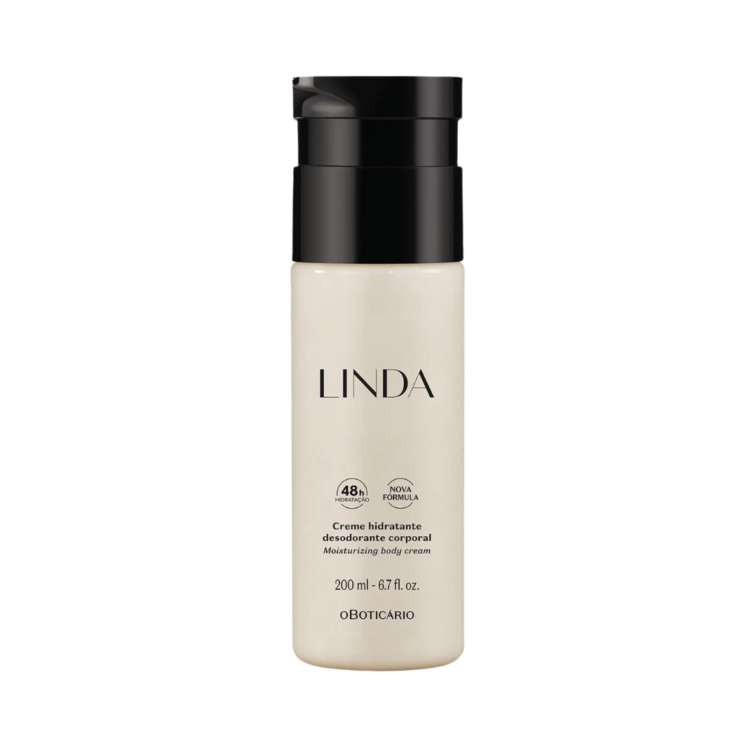 Creme Hidratante Desodorante Corporal Linda 200ml
