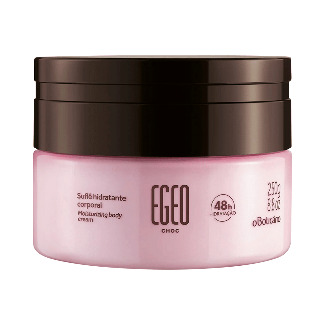 Suflê Hidratante Desodorante Corporal Egeo Choc 250g
