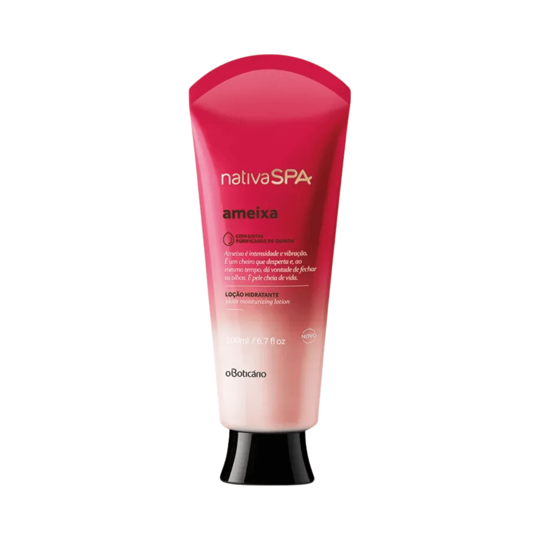 Loção Hidratante Corporal Desodorante Nativa SPA Ameixa 200ml