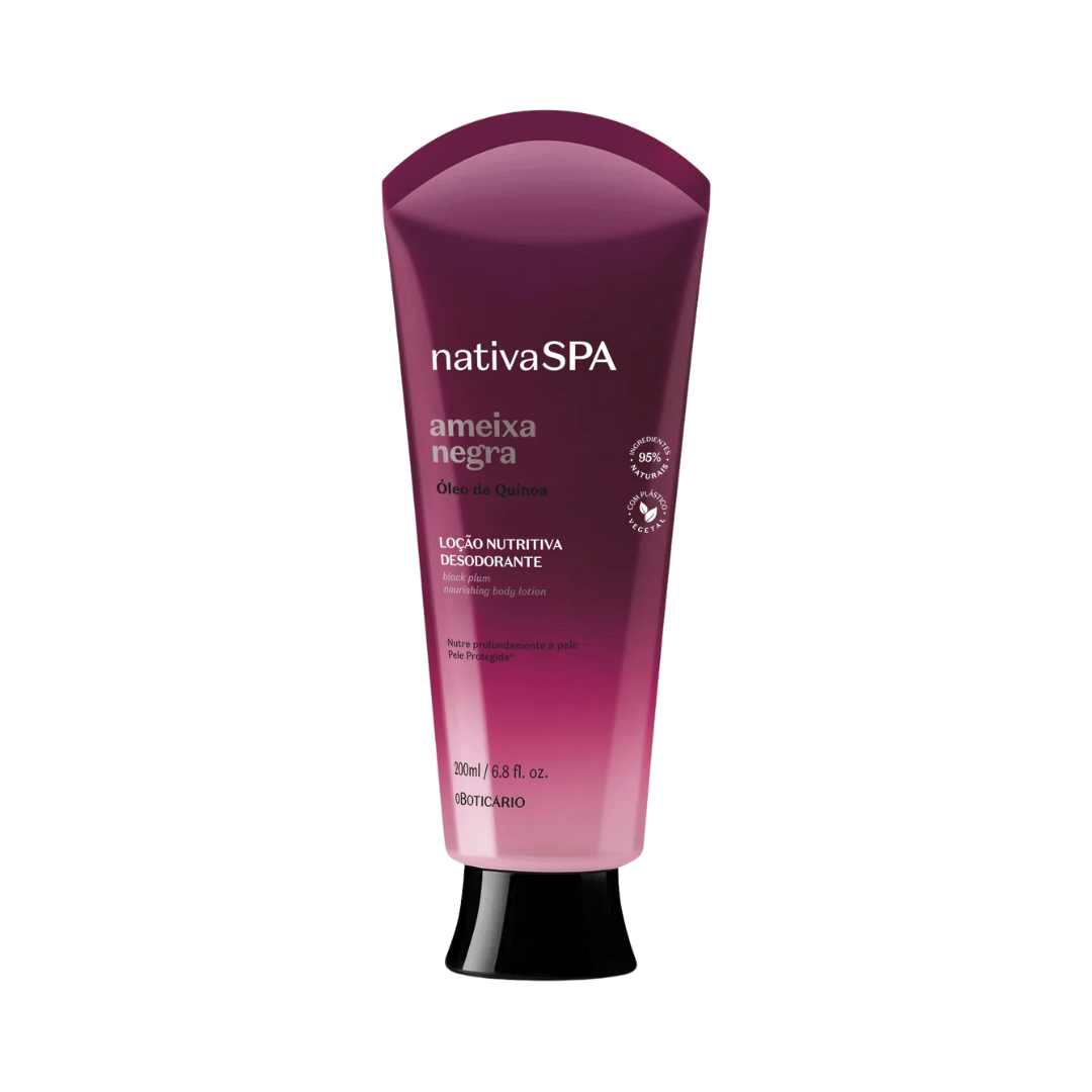 Loção Nutritiva Desodorante Corporal Nativa SPA Ameixa Negra 200ml