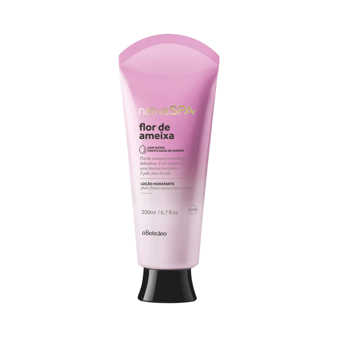 Loção Hidratante Desodorante Corporal Nativa SPA Flor de Ameixa 200ml