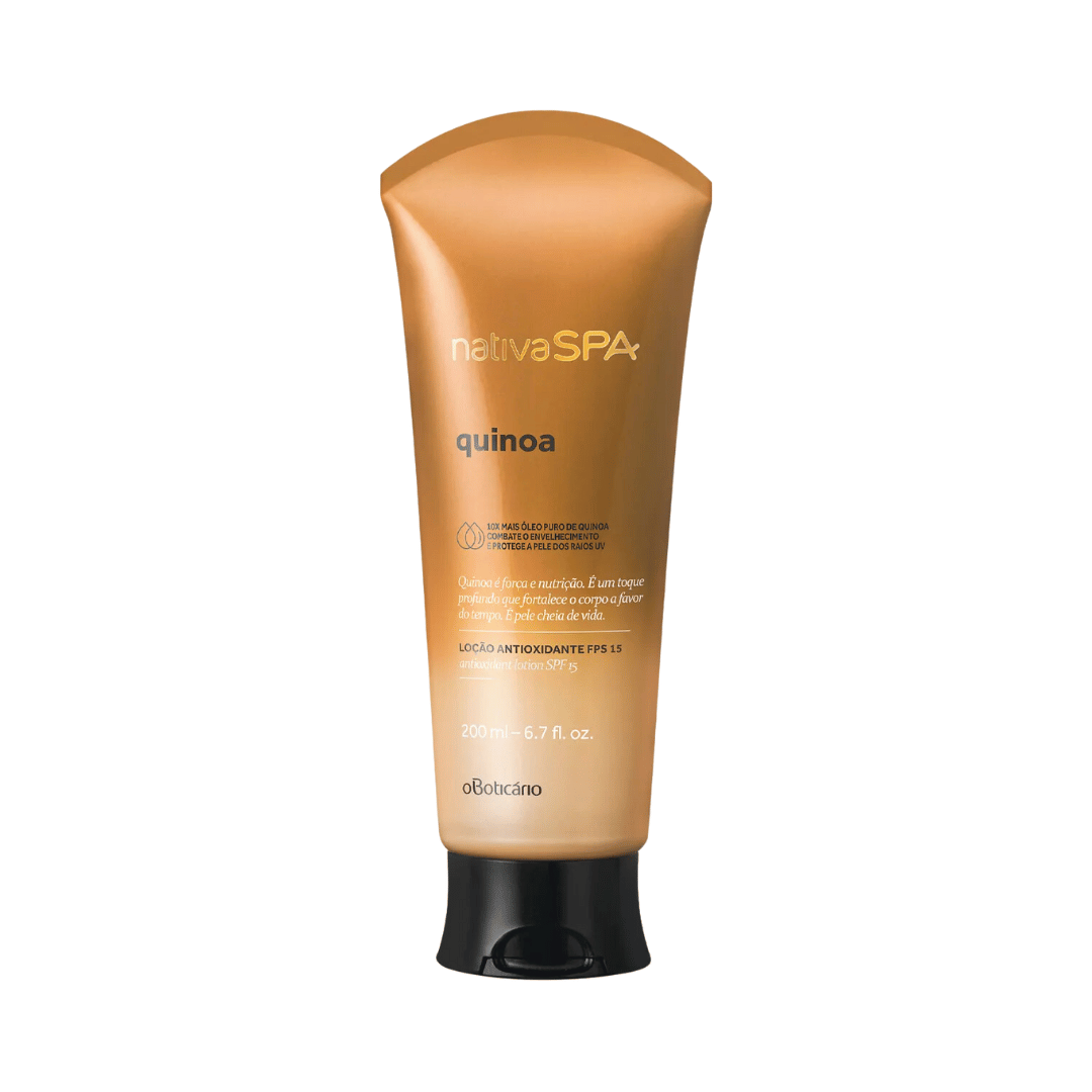 Loção Hidratante Corporal FPS 15 Nativa SPA Quinoa 200ml