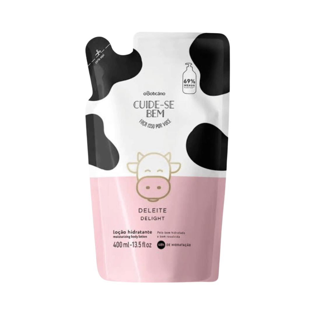 Refil Desodorante Hidratante Corporal Cuide-se Bem Deleite 350ml