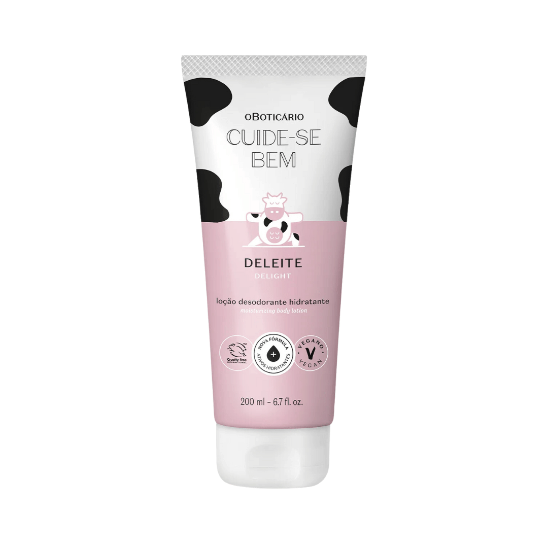 Loção Desodorante Hidratante Cuide-se Bem Deleite 200ml