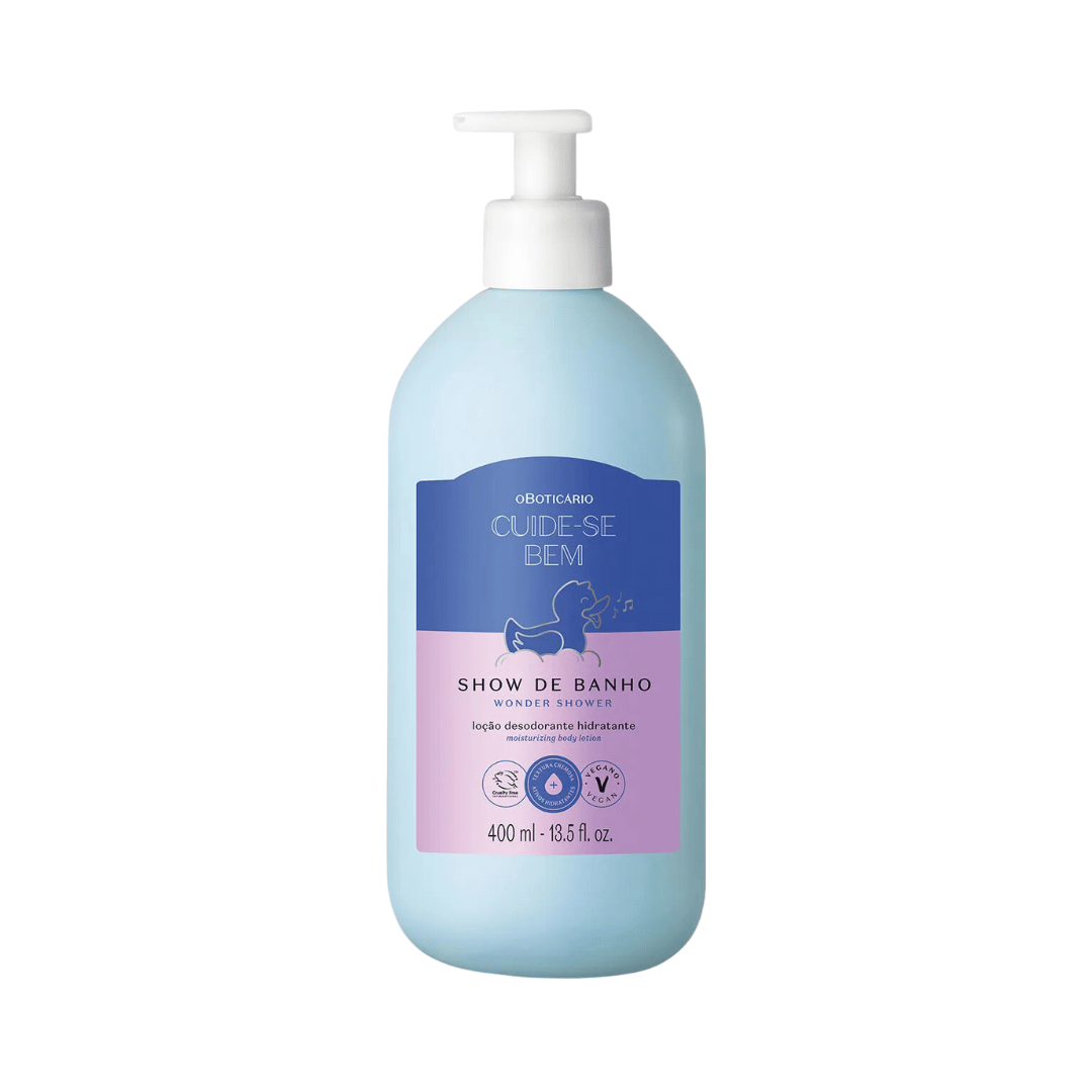Loção Desodorante Hidratante Corporal Cuide-se Bem Show de Banho 400ml