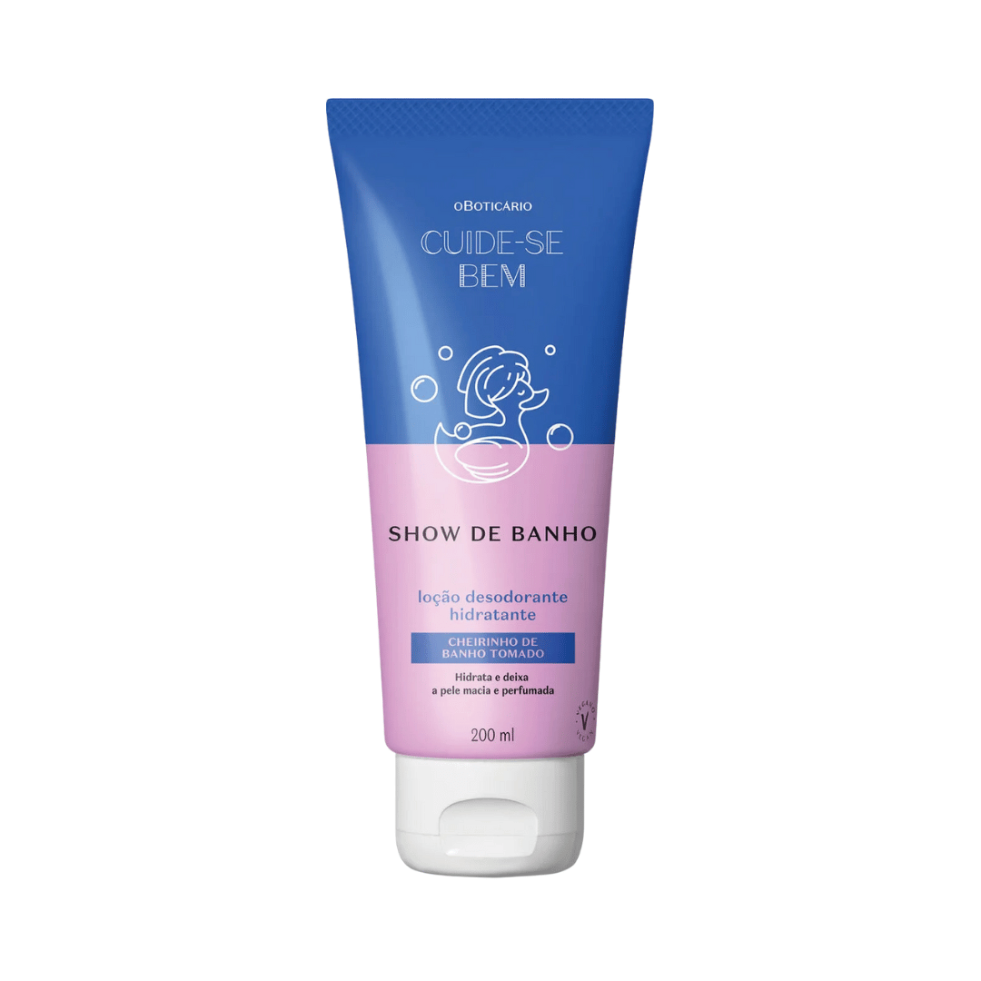 Loção Desodorante Hidratante Corporal Cuide-se Bem Show de Banho 200ml