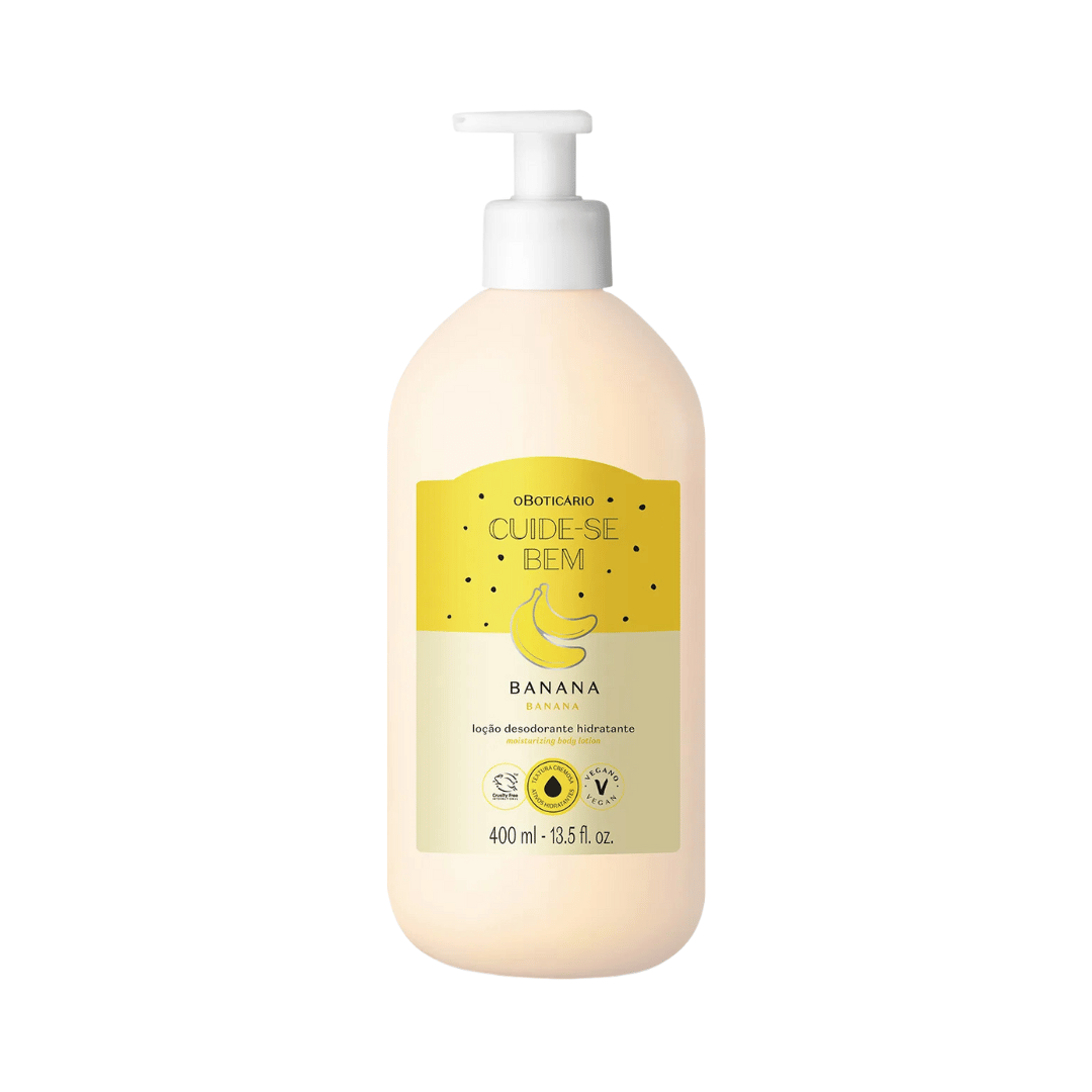 Loção Desodorante Hidratante Cuide-se Bem Feira Banana 400ml
