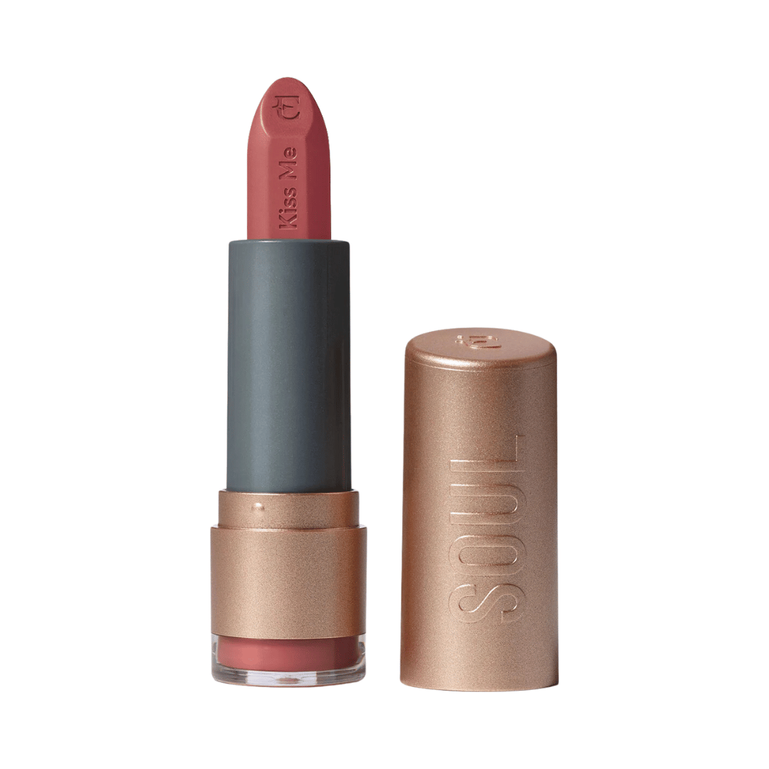 Batom Matte Soul Kiss Me Nude Realce