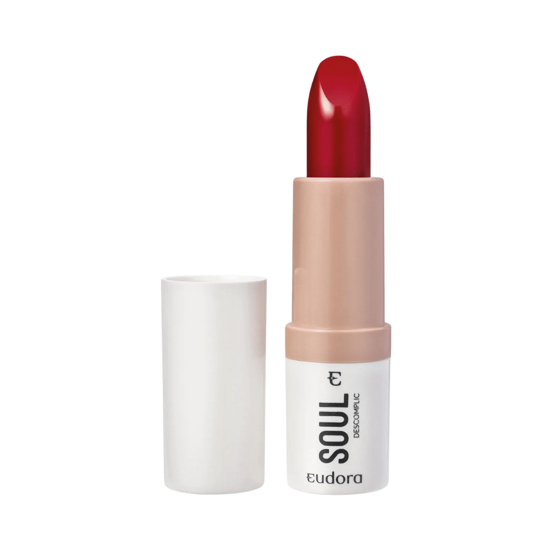 Batom Efeito Natural Vermelho Descomplicado Soul Descomplic