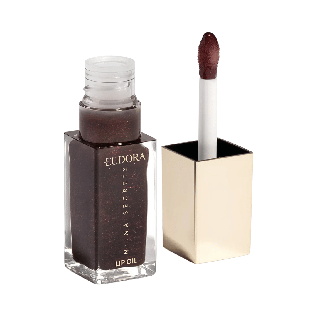Lip Oil Shine Flowers Rosa Negra Niina Secrets