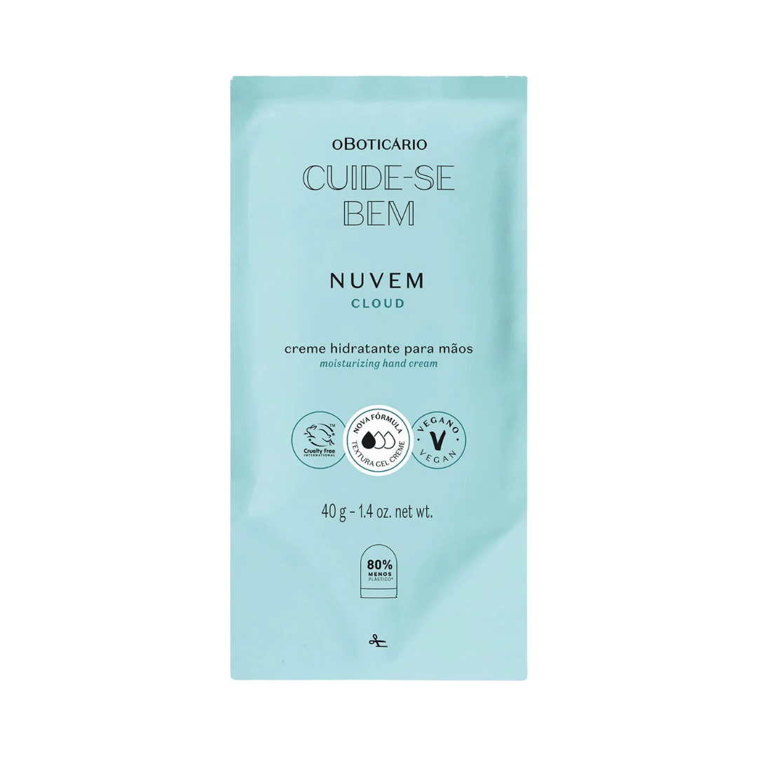 Refil Creme Hidratante para Mãos Cuide-se Bem Nuvem 40g