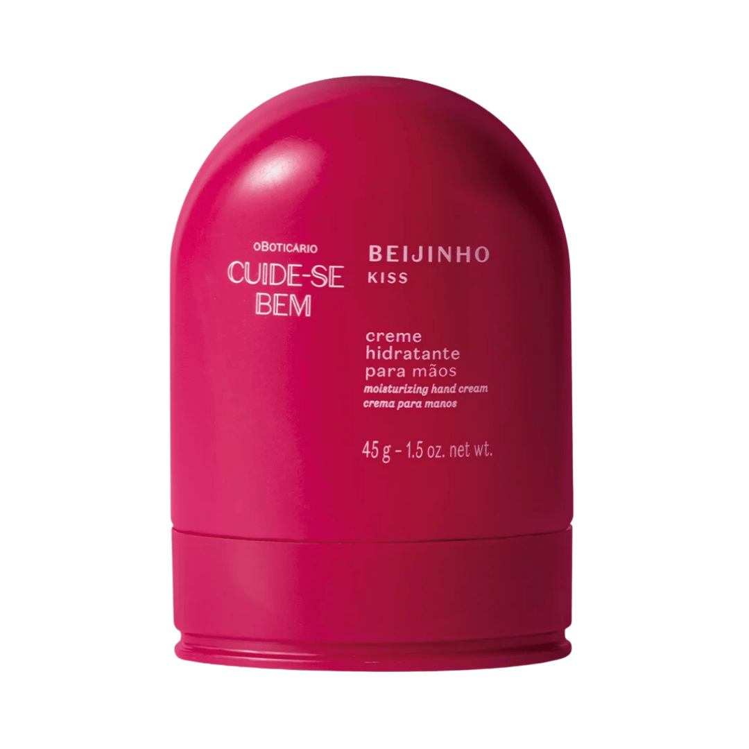 Creme Hidratante para Mãos Cuide-se Bem Beijinho 45g