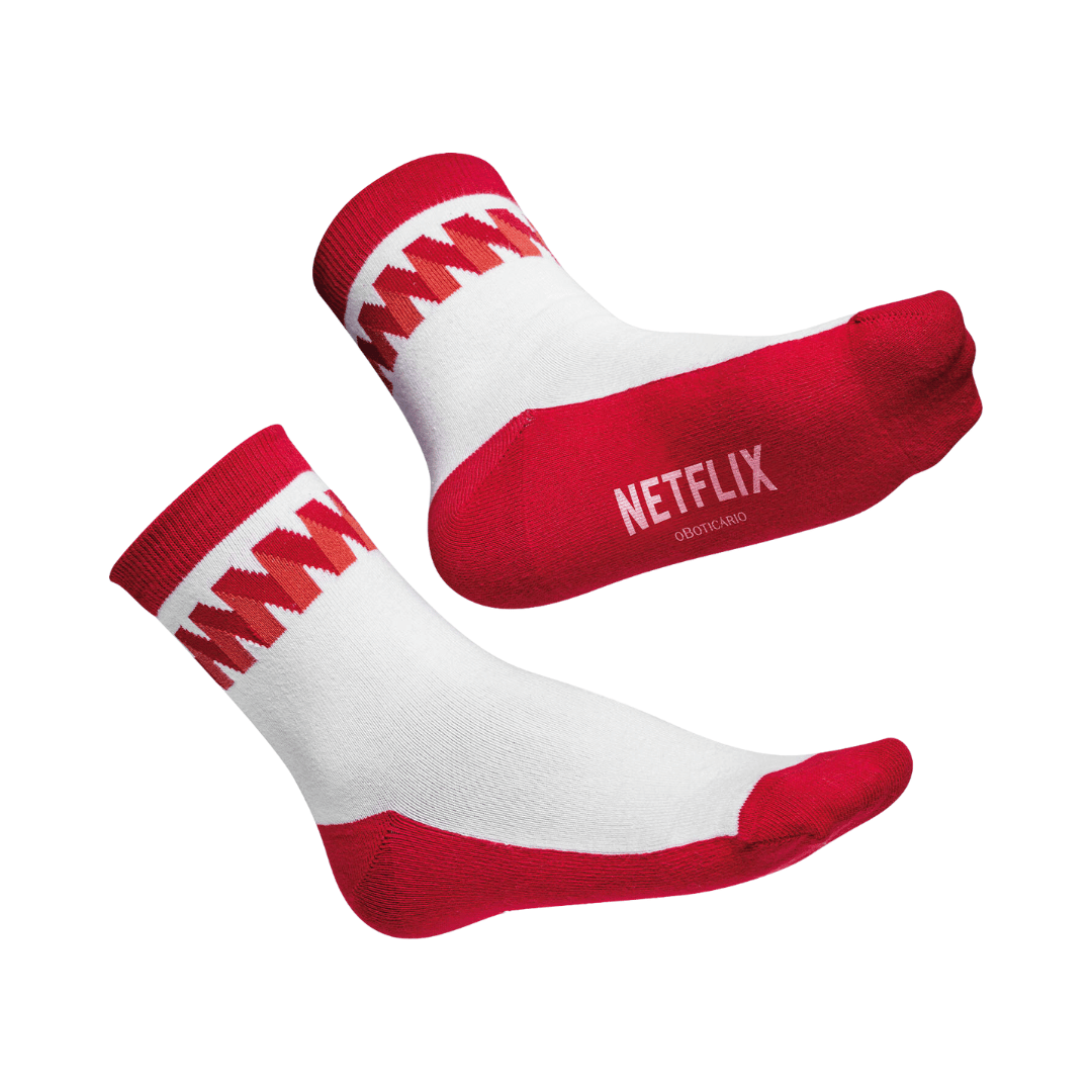Meia Netflix O Boticário