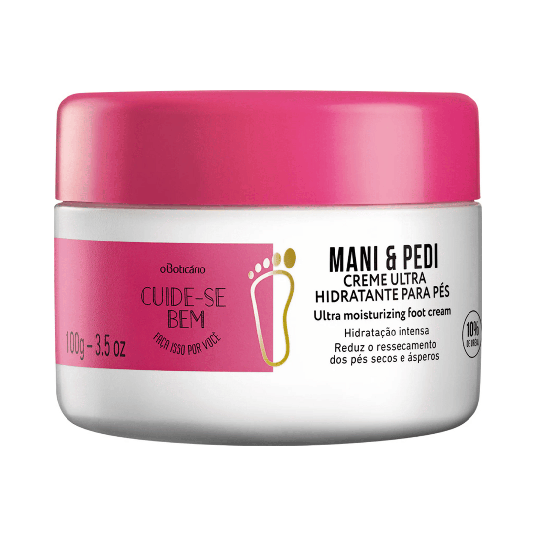 Creme Hidratante para Pés Cuide-se Bem Mani e Pedi 100g