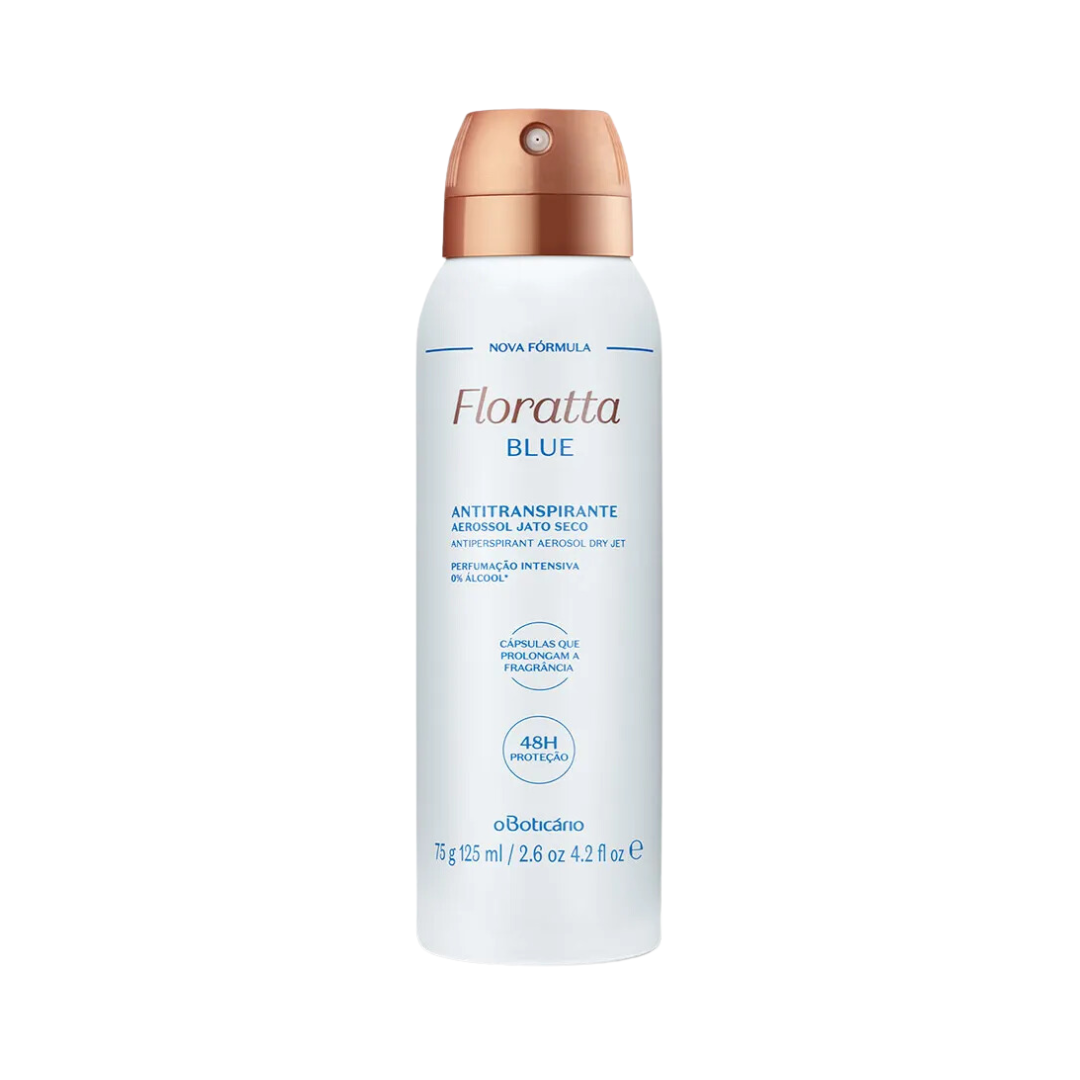 Desodorante Antitranspirante Aerosol Floratta Blue 75g/125ml