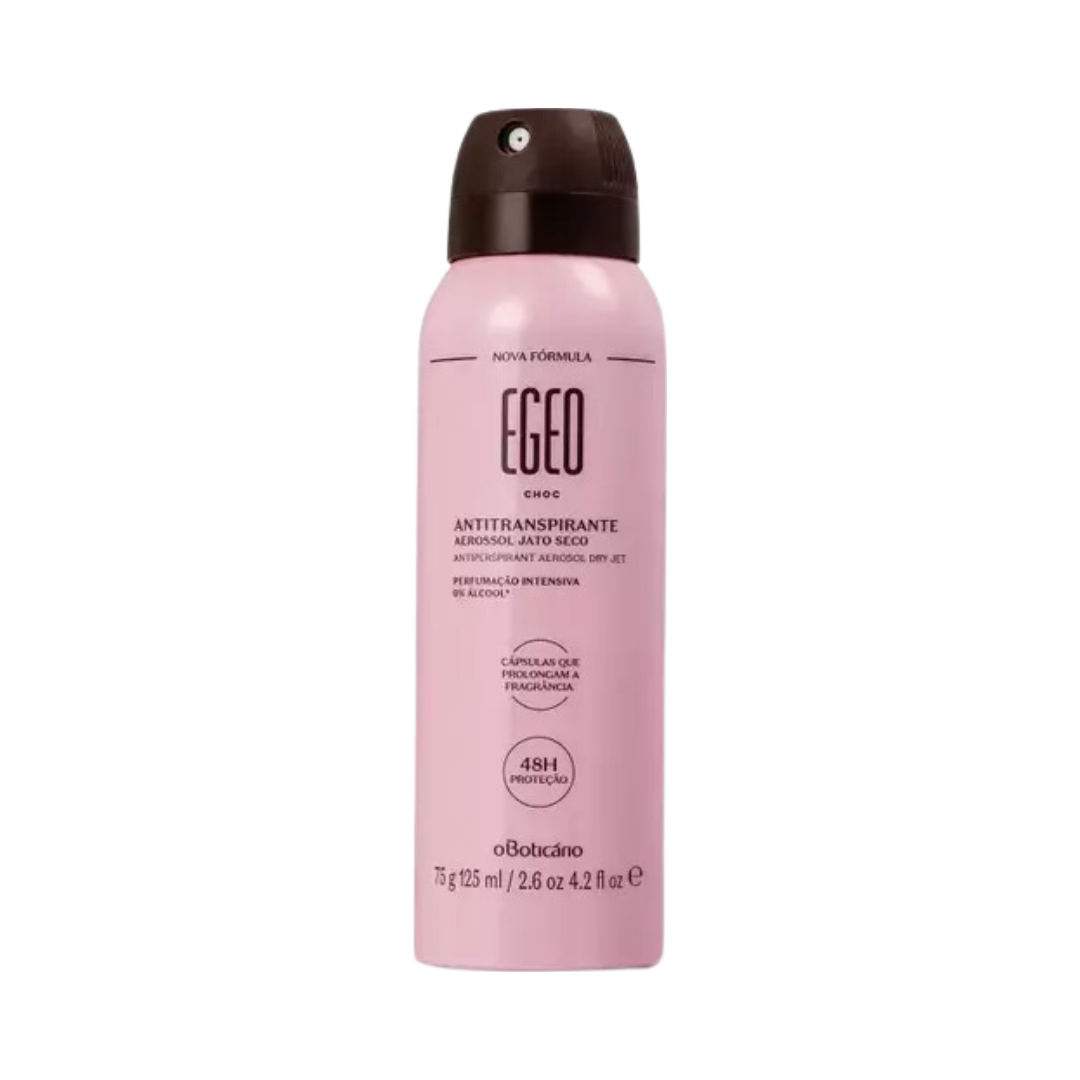 Desodorante Antitranspirante Aerosol Egeo Choc 75g/125ml