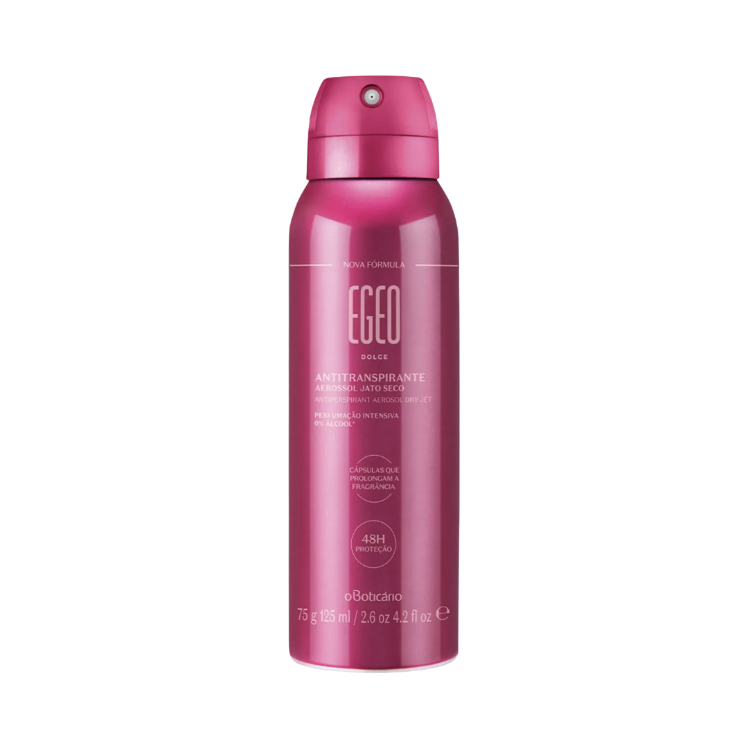 Desodorante Antitranspirante Aerosol Egeo Dolce 75g/125ml