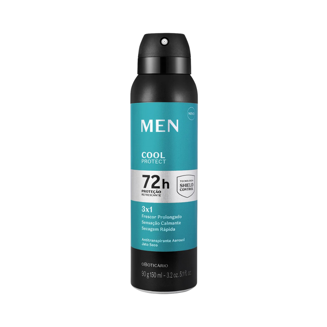 Desodorante Antitranspirante Aerosol Men Cool Protect 90g/150ml