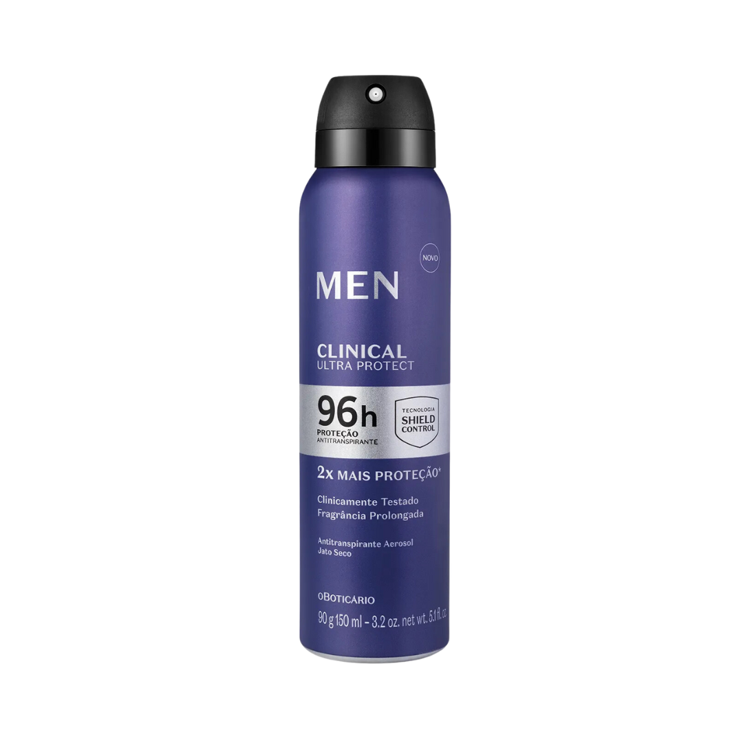 Desodorante Antitranspirante Aerosol Men Clinical Ultra Protect 90g/150ml