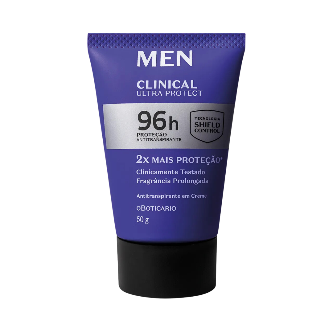 Desodorante Antitranspirante em Creme Men Clinical Ultra Protect 50g