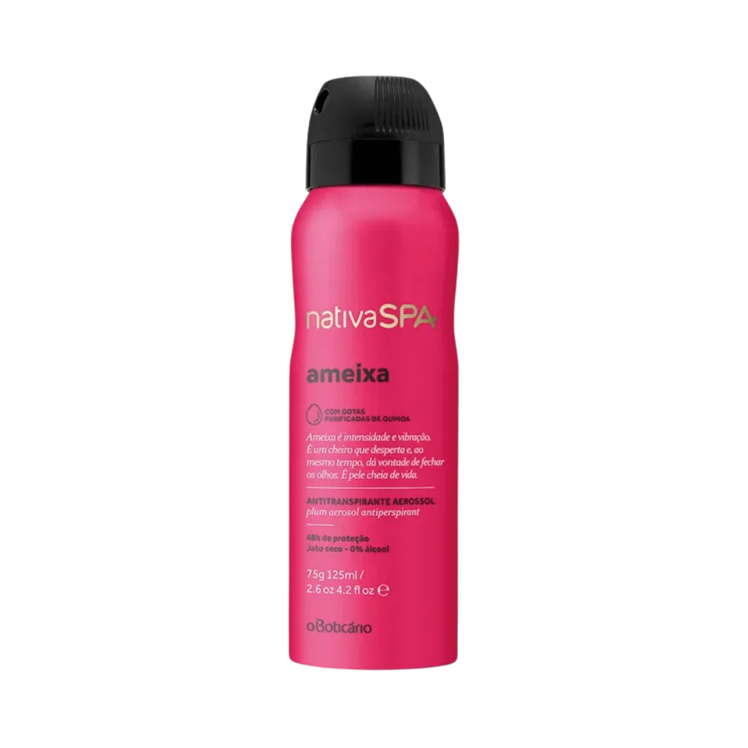 Desodorante Aerosol Antitranspirante Nativa SPA Ameixa 75g/125ml