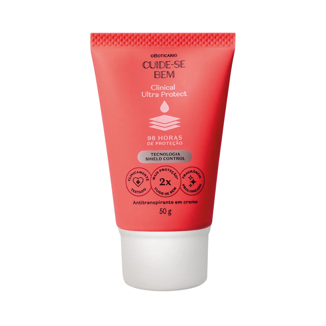 Desodorante Antitranspirante em Creme Cuide-se Bem Clinical Ultra Protect 50g