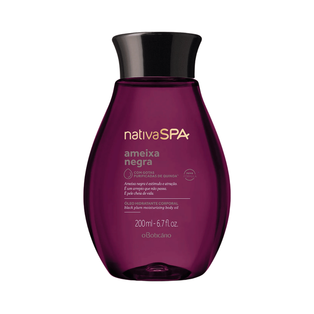Óleo Hidratante Corporal Nativa SPA Ameixa Negra 200ml