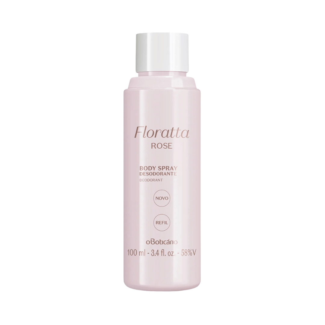 Refil Body Spray Desodorante Floratta Rose 100ml