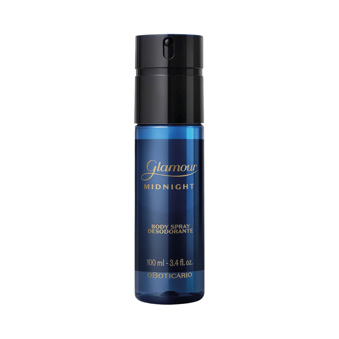Body Spray Desodorante Glamour Midnight 100ml