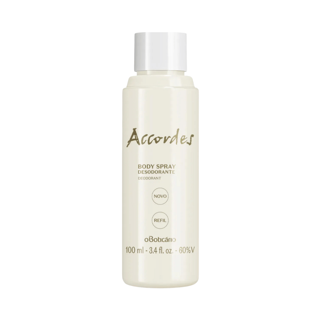 Refil Body Spray Desodorante Accordes 100ml