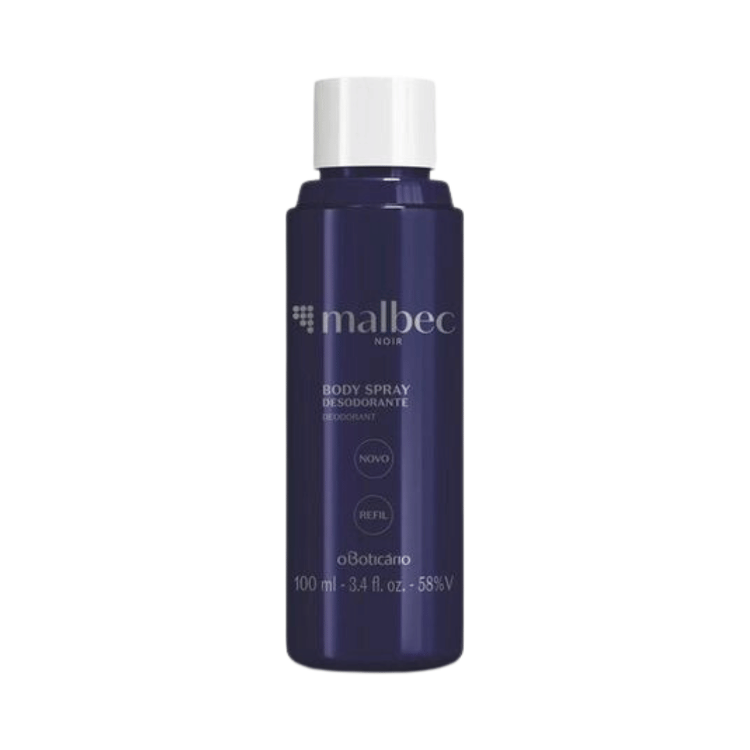 Refil Body Spray Desodorante Malbec Noir 100ml
