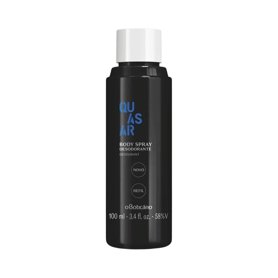 Refil Body Spray Desodorante Quasar 100ml