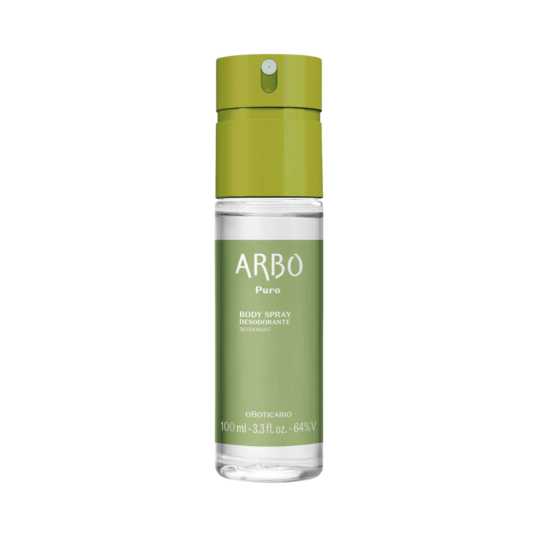 Body Spray Desodorante Arbo Puro 100ml