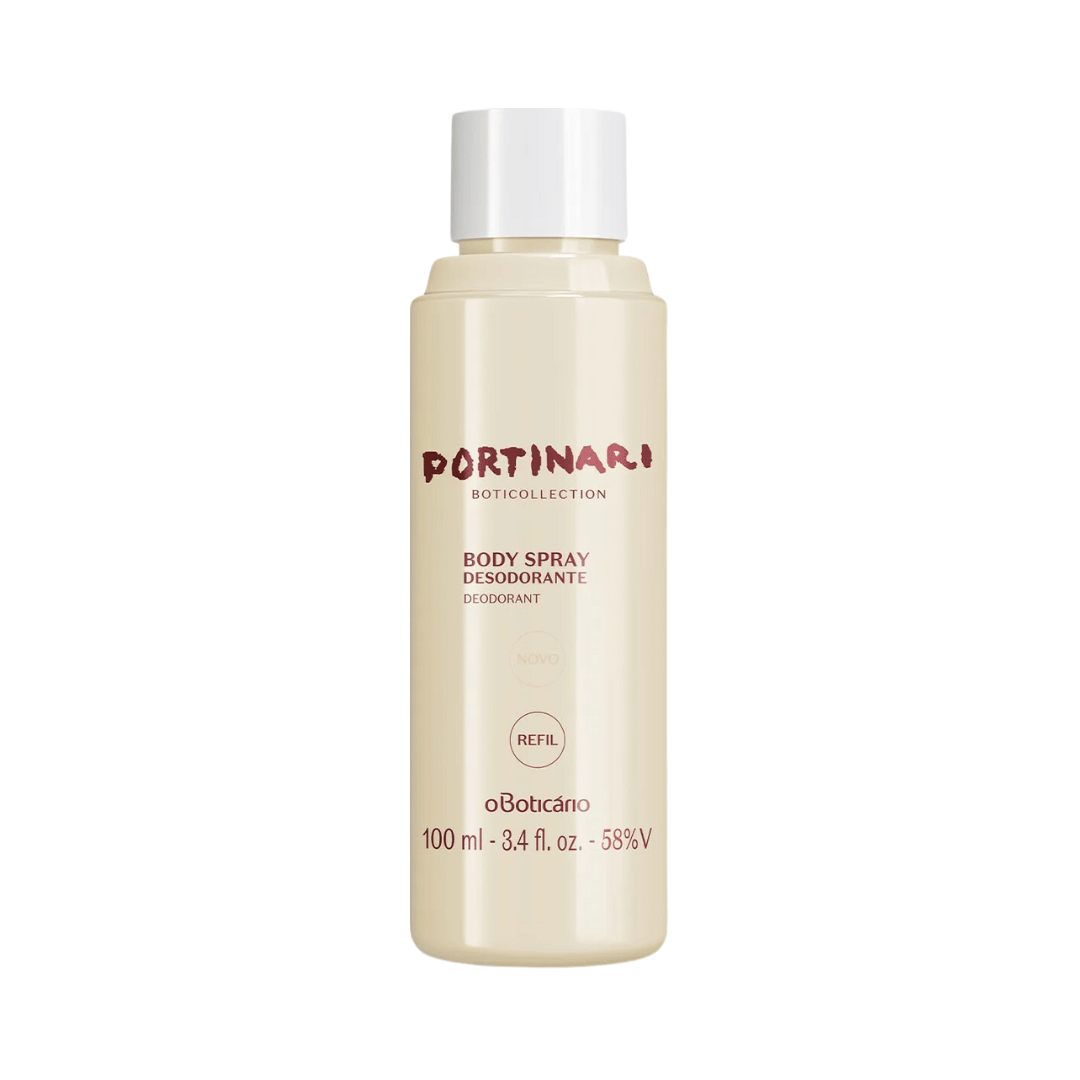 Refil Body Spray Desodorante Boticollection Portinari 100ml
