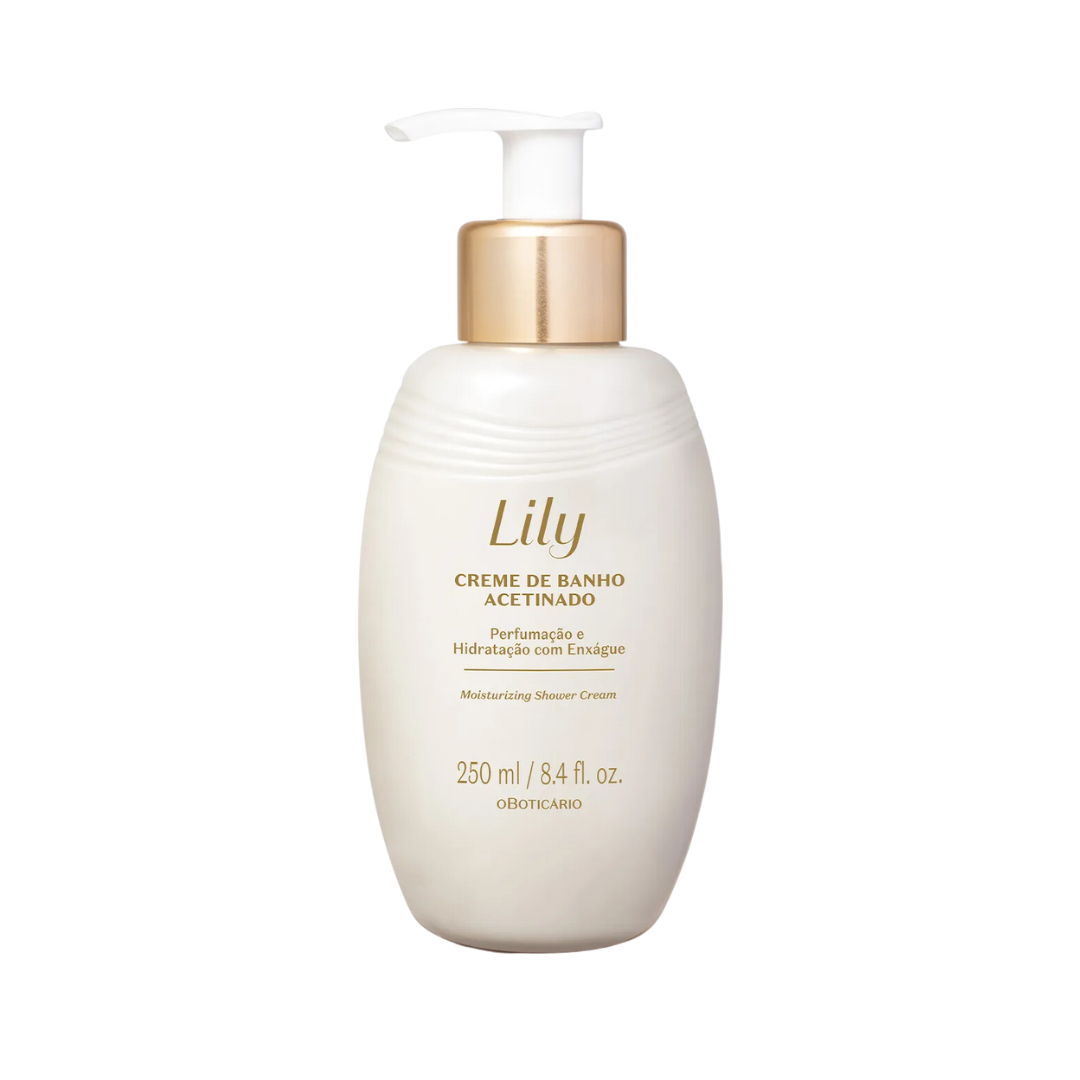 Creme de Banho Acetinado Lily 250ml