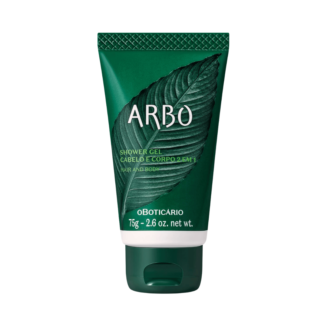 Shower Gel Cabelo e Corpo Arbo 75g