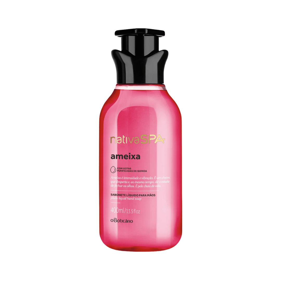 Sabonete Líquido para Mãos Nativa SPA Ameixa 400ml