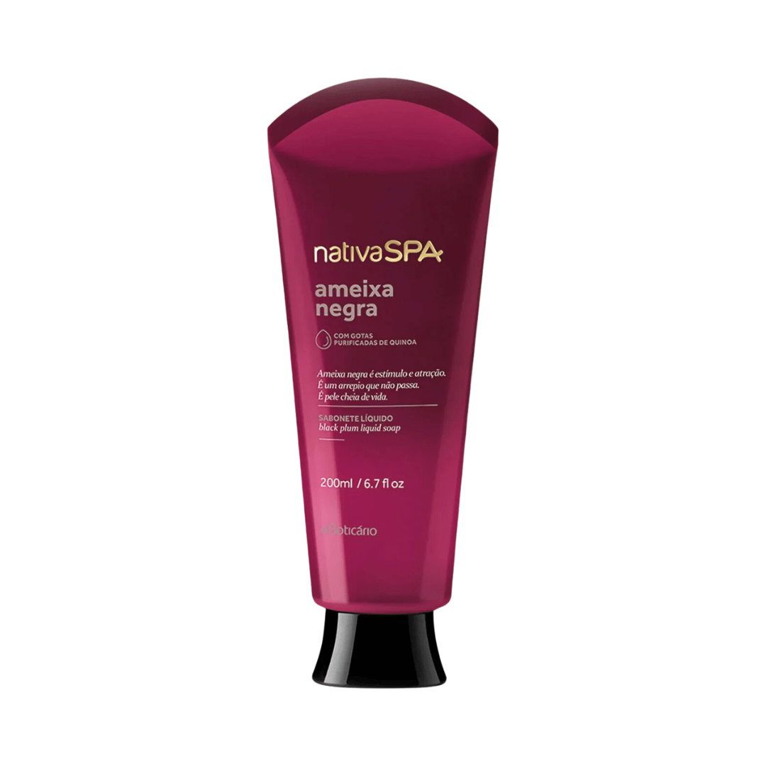 Sabonete Líquido Corpo Nativa SPA Ameixa Negra 200ml