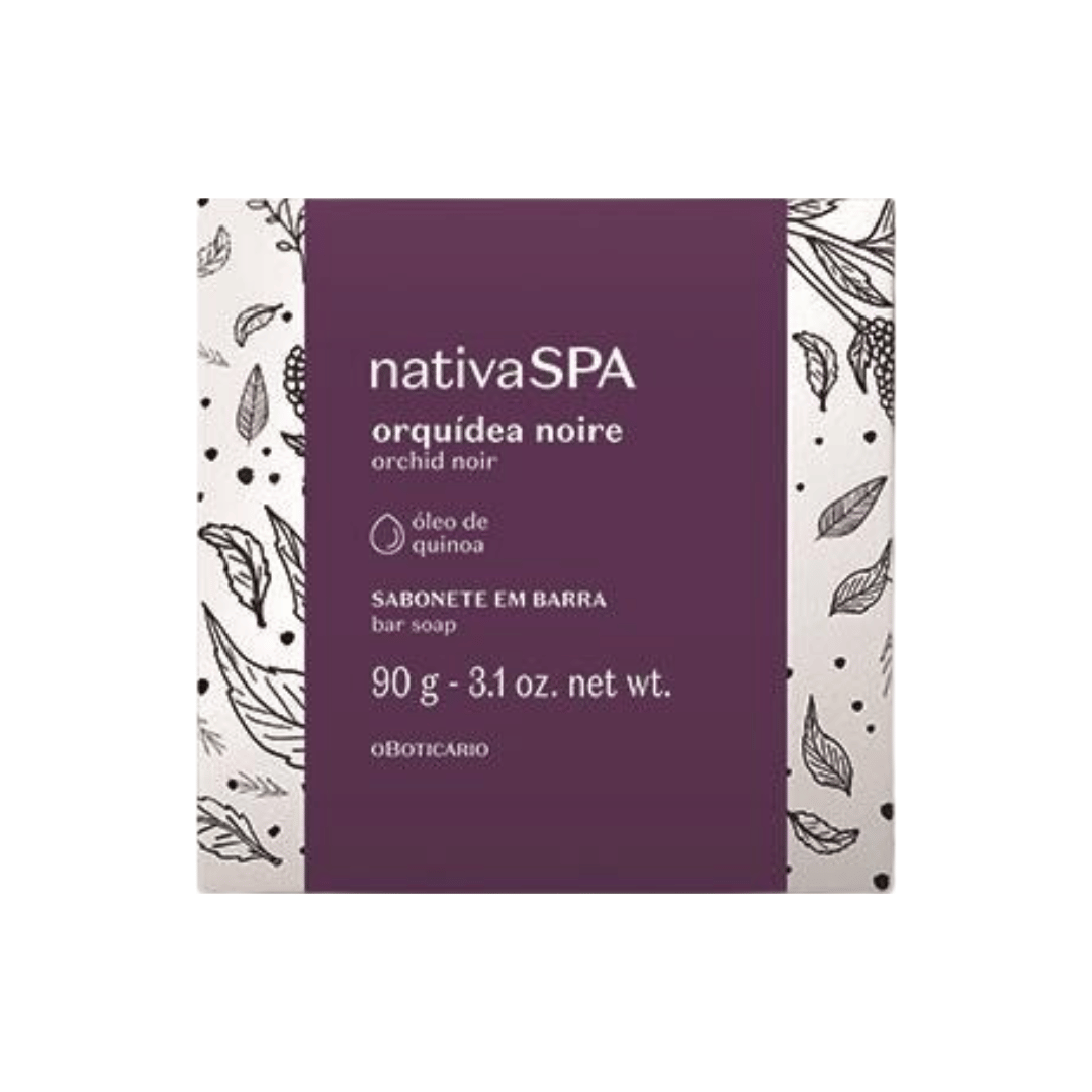Sabonete em Barra Nativa SPA Orquídea Noire 90g