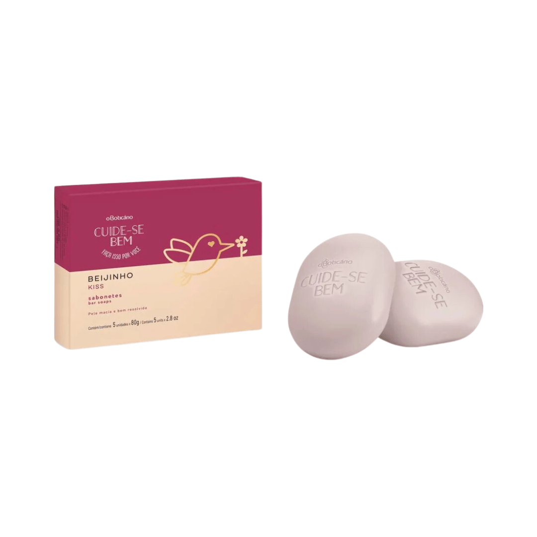 Sabonete em Barra Cuide-Bem Beijinho (2 unidades de 80g)