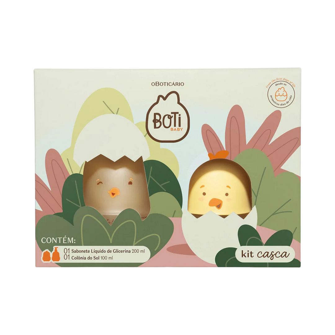 Mini Kit Boti Baby Casca (2 itens)
